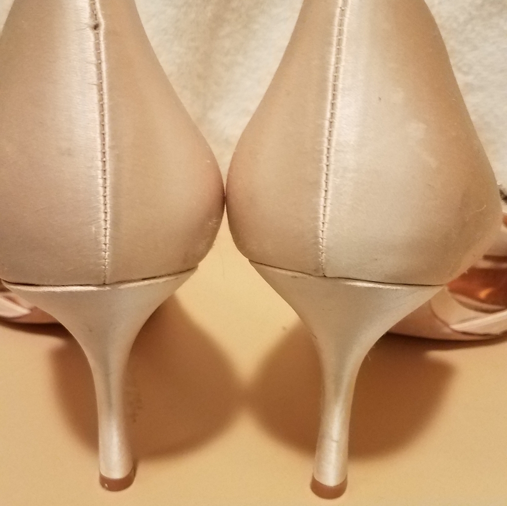 SOLD😍Badgley Mischka shoes soft pink size 9.5 - Picture 6 of 10